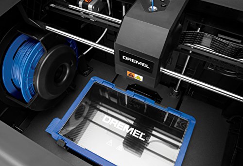 Dremel 3D45 - Impresora 3D Inalámbrica para Filamento PLA de 1.75mm, Nailon, ABS Eco y PETG con Pantalla Táctil a Color LCD, Volumen de Impresión de 254 x 152 x 170 mm, WIFI y Software de Modelado