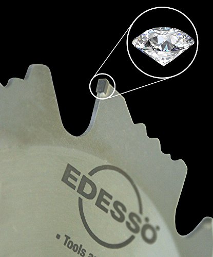 Edessö Kreissägeblatt DP - con diamante policristalino - 250 x 2,4/1,6 x 30 Z=24 F neg SDB, 2 KNL