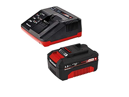 Einhell Expert Amoladora TE-AG 18/115 Li Kit Power X-Change, Li-Ion, 18 V, incluida Batería de 3,0 Ah y Cargador Rápido (ref. 4431119)