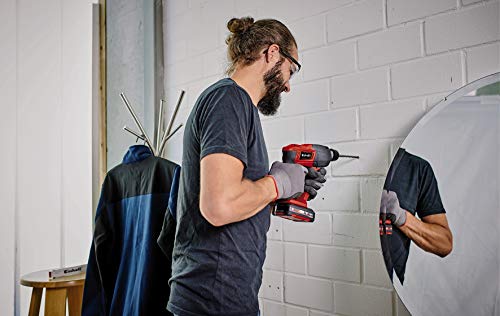 Einhell Expert Martillo perforador y cincelador Power X-Change (TE-HD 18 Li Kit) 18V con luz led, 5700 rpm (incluye batería 1.5Ah, cargador rápido y maletín)(ref. 4513810)