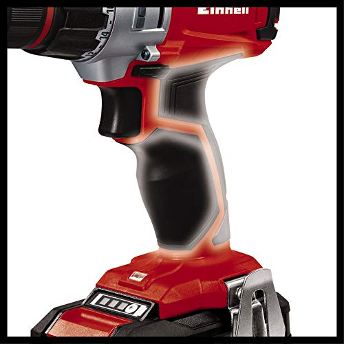 Einhell Expert Taladro Power X-Change (TE-CD 18/2 Li), 18V sin cable  (incluye maletín BMC, 2 baterías de 1,5 Ah y cargador) (ref.4513830)