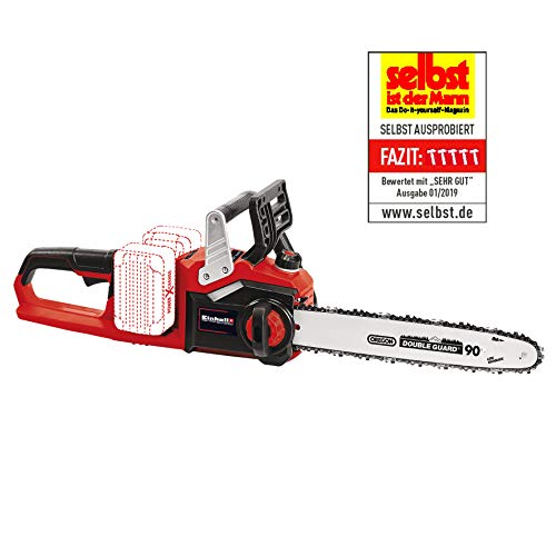 Einhell GE-LC 36/35 Li-Solo BL - Motosierra a batería Power X-Change, 2x18 V, Brushless, cadena y espada Oregon, velocidad de corte 15m/s, largo de espada 35 cm (ref. 4501780)