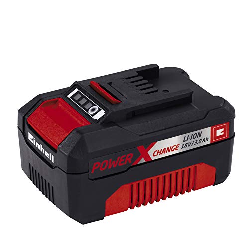 Einhell Herramienta multifunción inalámbrica GE-HC 18 Li T Kit Power X-Change (iones de litio, 18 V, incluye batería Power X-Change de 3,0 Ah y cargador rápido)