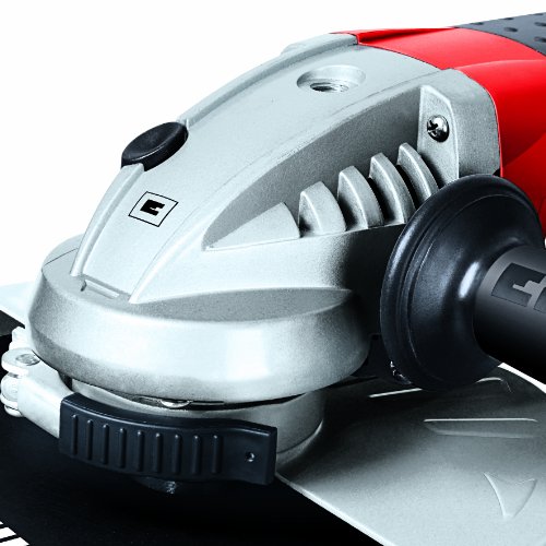 Einhell TE-AG 230/2000 Amoladora, 2000 W, 230 V, Rojo, 230mm, arranque suave, asidero giratorio, cubierta protectora (ref. 4430840)