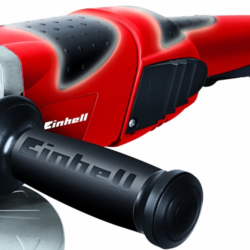 Einhell TE-AG 230/2000 Amoladora, 2000 W, 230 V, Rojo, 230mm, arranque suave, asidero giratorio, cubierta protectora (ref. 4430840)