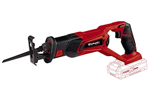 Einhell TE-AP 18 Li -Sierra de sable inalámbrica, sistema de gestión de la batería, 18 V, carcasa con soportes de goma (ref. 4326300)