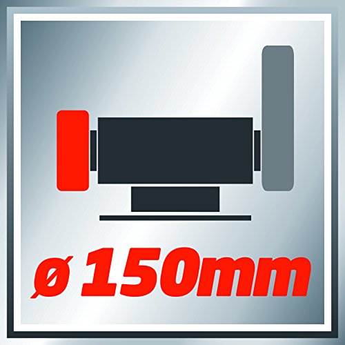 Einhell TH-US 240 -  Esmeriladora combinada, 4 patas de goma antideslizantes, 230 V, 240 W (ref. 4466150)