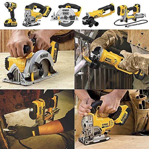 Energup 2 piezas 18V 5.0Ah Batería de repuesto para DeWalt DCB184 DCB200 DCB182 DCB180 DCB181 DCB182 DCB20