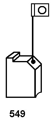 Escobillas de Carbón para DEWALT P1722 taladro -- ?x?x?mm -- 0.0x0.0x0.0''