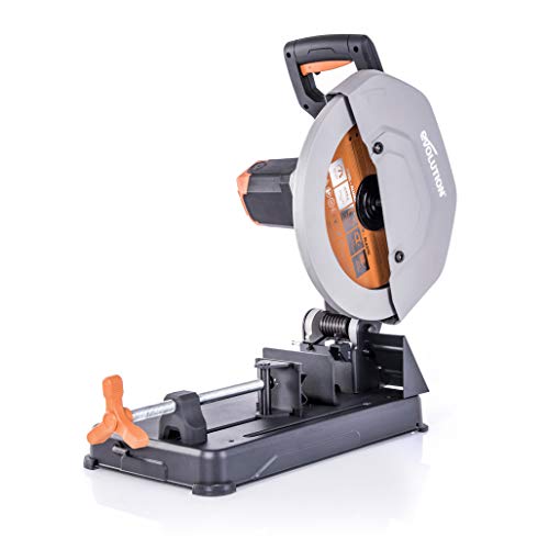 Evolution Power Tools 083-0003 Sierra tronzadora multimaterial R355CPS, 355 mm