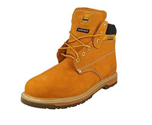 Footwear Sensation - Calzado de protección para hombre, color Amarillo, talla 43