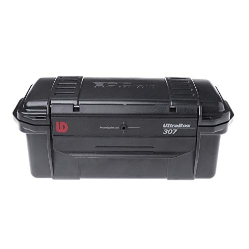 FQ Caja de Herramientas Caja de Almacenamiento Al Aire Libre a Prueba de Golpes Caja Impermeable Caja hermética Herramientas de Almacenamiento Contenedores sellados X7YD (Color : Black)