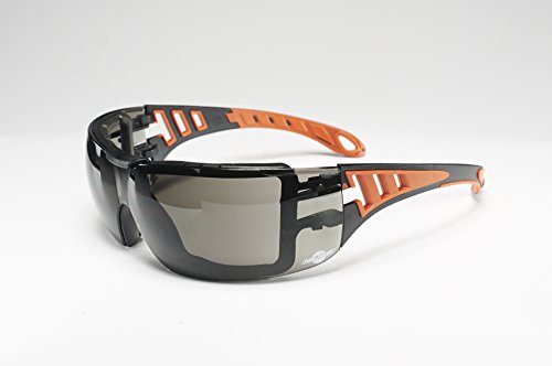 Gafas de Protección ToolFreak con Fumar Lentes y Relleno de Espuma de Estilo Deportivo