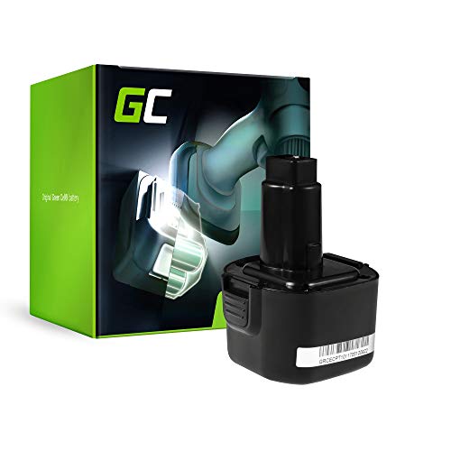 GC® (2Ah 9.6V Ni-MH celdas) A9251 Batería para DeWalt/Black&Decker de Herramienta Eléctrica
