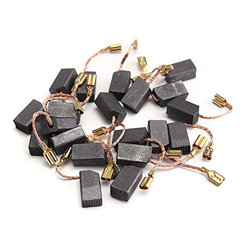 GIlH 20Pcs motor escobillas de carbón 13.6x7.8x6.1mm para Dewalt 100 mm amoladora angular