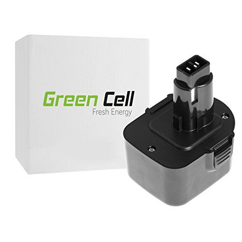 Green Cell® Batería de Herramienta Eléctrica para DeWalt DW979K2-BR (Ni-MH 3Ah 12V)