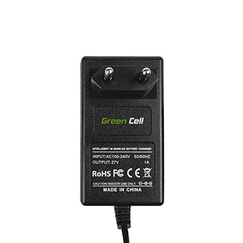 Green Cell Cargador (1.2V-18V Ni-MH, Ni-CD) para DeWalt DC725KB Dewalt DC727C2 DC727K DC727KA DC727KA-AR DC727KA-B2 DC727KL DC727N DC727VA batería