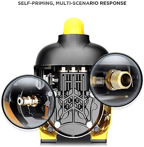 Hammer De presión eléctrica Lavadora, 1,76 GPM la energía del coche Lavadora Lavadora de alta presión de la máquina con la Pistola de pulverización, la presión de la manguera y boquillas for vehículos