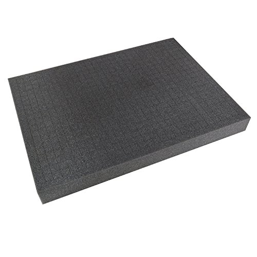 HMF 1451-45 Espuma Personalizable Precortada, Inserciones de Espuma para Cajas, 440 x 320 mm, Tabletop, Altura: 45 mm