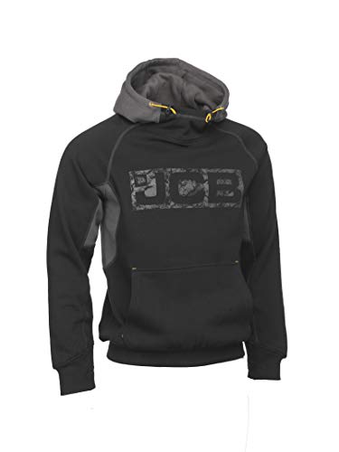 JCB D-WJ-Black-XL Sudaderas con capucha, Negro/Gris, XL