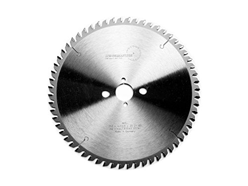 jjw de Alemania Noel HM – Hoja de sierra circular 250 x 30 z = 60 TF positivo para aluminio o plástico perfiles, 1 pieza, 4250980692474