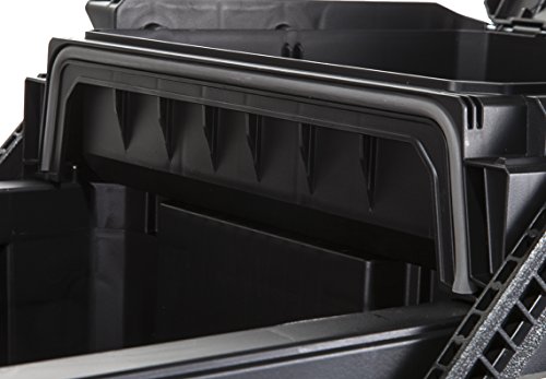 Keter 233743 Job Box - Carro Horizontal, Negro, 62.6 x 35.3 x 39 cm