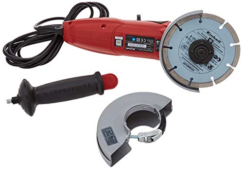 Kit de amoladora de ángulo Einhell TE-AG 125/750 (750W, revoluciones: 11000 1/min, discos de 125mm de diámetro),inclcuye maletin BMC, (ref. 4430885)