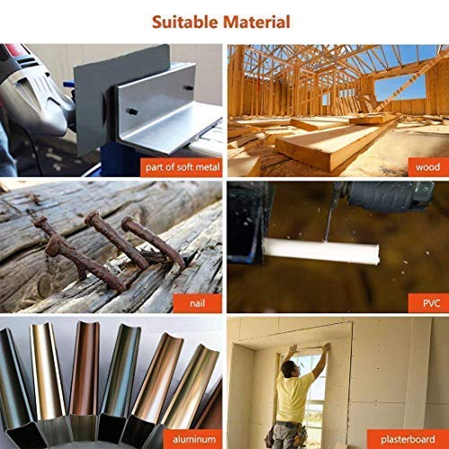 Kit oscilante de sierra, TopsTools Sierra de corte de metal de madera Web Cuchillas multiusos de 20 piezas configuradas para Dewalt, Artesano, Ridgid, Milwaukee, Rockwell, Ryobi