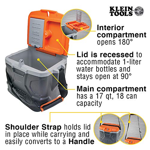 Klein Tools 55600 Tradesman Pro rígida caja Cooler