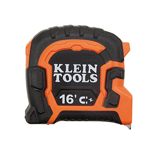 Klein Tools 86216 doble gancho magnético cinta métrica, 86216