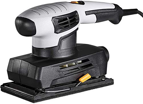 LCFF Lijadora Random Orbit Sander con 15 Piezas Sandpapers 160W 12000 RPM 187 × 90 mm eficiente colector de Polvo eléctrico Sander decoración del hogar DIY de Trabajo