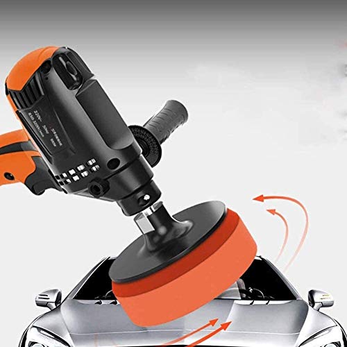 LCFF Lijadora Random Orbital Sander Coche Pulidora de Coches Pulido y Tampón 6 velocidades Variables de 980W Coche pulidoras (Color : B)