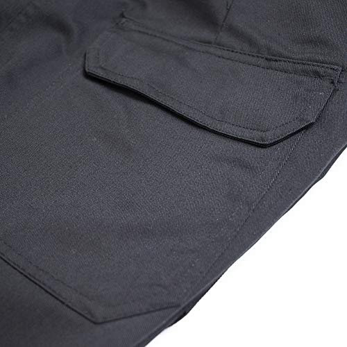 Lee Cooper 205 Cargo Pantalones, Negro, 34W / 31L para Hombre