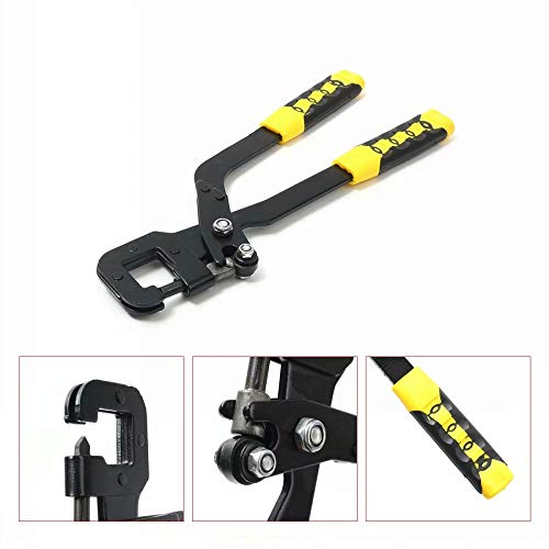 Lifreer Handle Stud Crimper Forceps Keel Board Drywall Punch Tool Sujeción Stud Crimper Plier