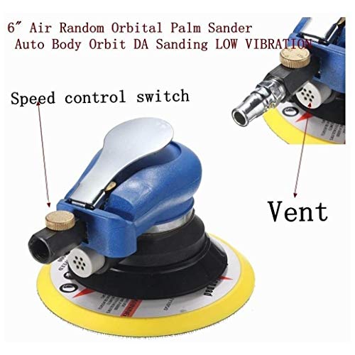 Lijadora Aire Random Orbital Sander Aire 6 '' Ideal for Bricolaje Lijado Pulido de Madera decoración del hogar DIY de Trabajo