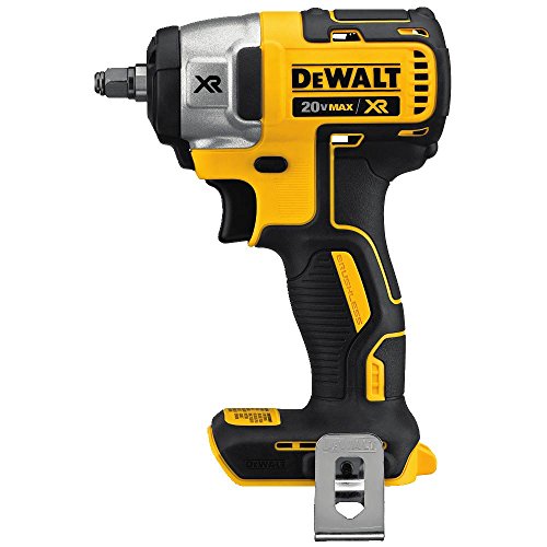 Llave de impacto inalámbrica DEWALT 20 V MAX XR, 3/8 pulgadas, solo herramienta (DCF890B)