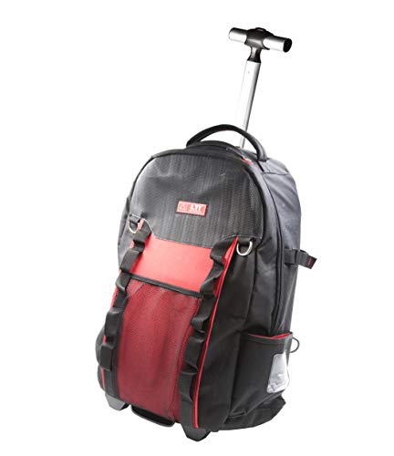 LTI by Krino 65991015 - Mochila trolley con organizador para profesionales, resistente, manejable y práctica, bolsillos 57 con puerto para PC y tablet, capacidad de 30 litros, capacidad de carga 20 kg