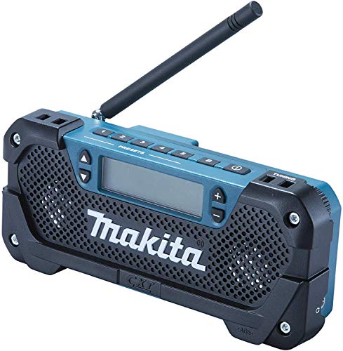 MAKITA 0088381825115 Radio de trabajo 10.8V cxt, Azul, 0