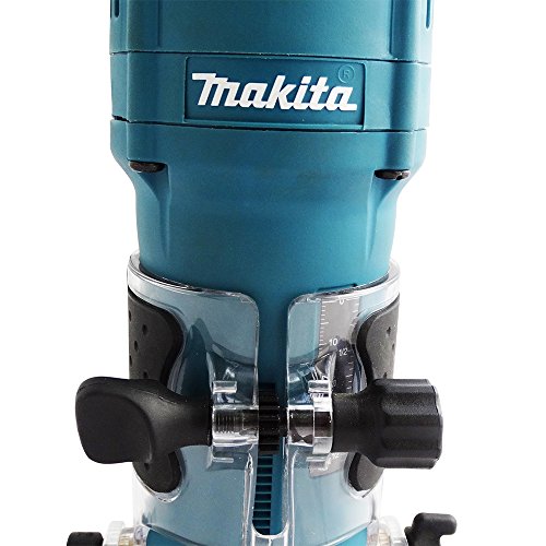 Makita 3710 Fresadora, Negro, Azul, unico