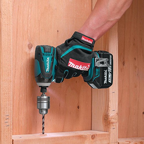 Makita 763198-1 - Portabrocas automático 1/4" hex. + adaptador