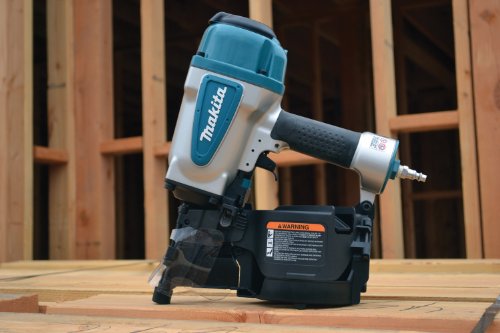 Makita AN902 Clavadora Neumática 90Mm, Multicolor