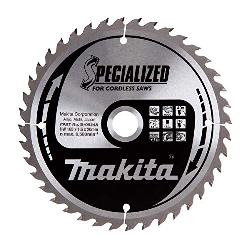 Makita B-09248 - Disco HM 165/20/40D Batería