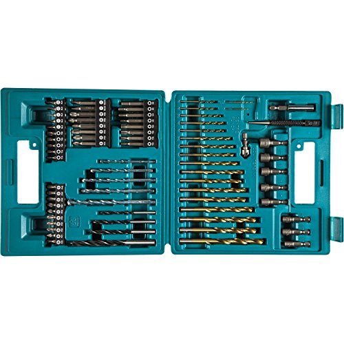 Makita b-49373 brocas y puntas, 18 V, Azul, juego de 75 piezas