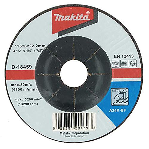 Makita D-18459 - Disco de desbarbe, 115mm X 6mm, 1 unidad