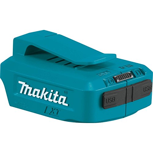 Makita DEBADP05- Adaptador USB, 18 V, color azul