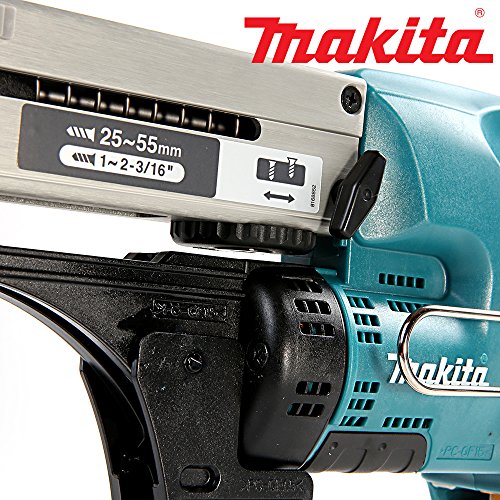 Makita DFR550Z - Atornillador autoalimentado, 18 V, Ión de litio, 4.000 rpm