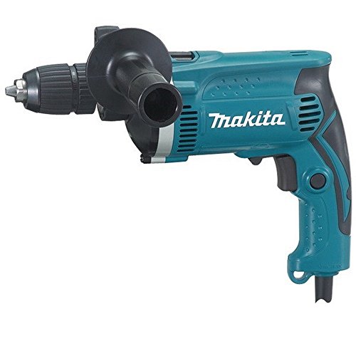 Makita HP1631K - Taladro Percutor 710W 1.9 Kg 3200 Rpm Portabrocas Auto