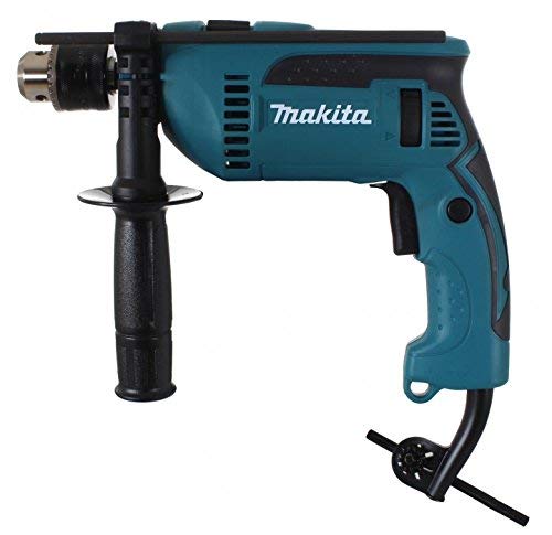 Makita HP1640 Taladro Percut. 13Mm 680W Llav, 680 W, 240 V, Multicolor