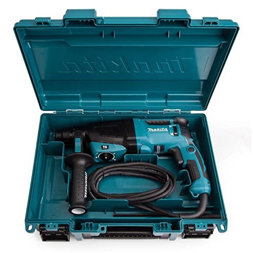 Makita HR2630 - Martillo rotativo combinado (26Mm, 230-240 V, 800 W, 0 - 1.200 Rpm, 40 posiciones)