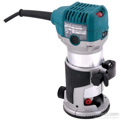 Makita RT0700C - Fresadora eléctrica (710 Watios)